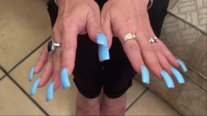 Jerk Off on My Blue Nails - Best