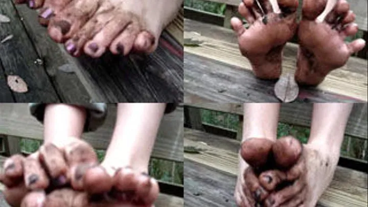 Lyn's Dirty Dirty Feet!