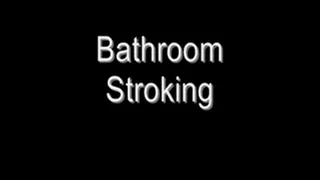 Bathroom Stroking MKV