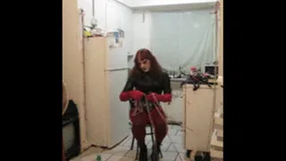 Self Bound Immobilized Orgasm