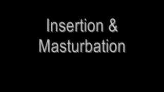 Insertion & Masturbation