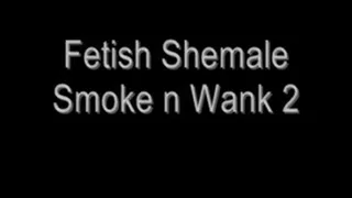 Fetish Shemale Smoke & Wank 2