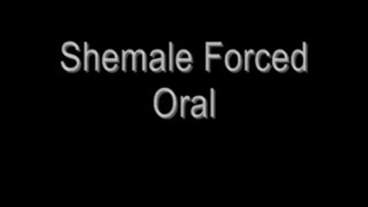 Shemale Oral