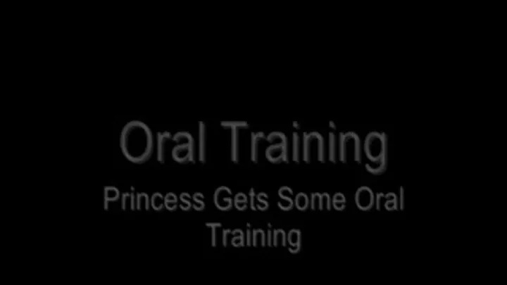 Oral Training