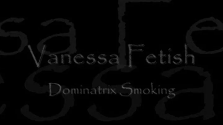 Shemale Dominatrix Smoking