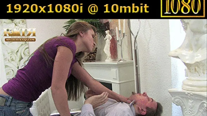 17-005 - my slave in living room (WMV - High Definition)