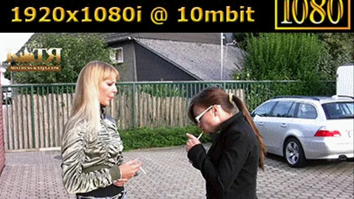 03-012 - Sexy Outdoor Smoking (WMV - High Definition)