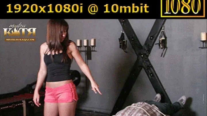 01-003 - Facesitting Session in my dungeon (WMV - High Definition)