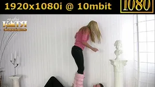 10-005 - Trampled under winter boots and stinky socks (WMV - High Definition)