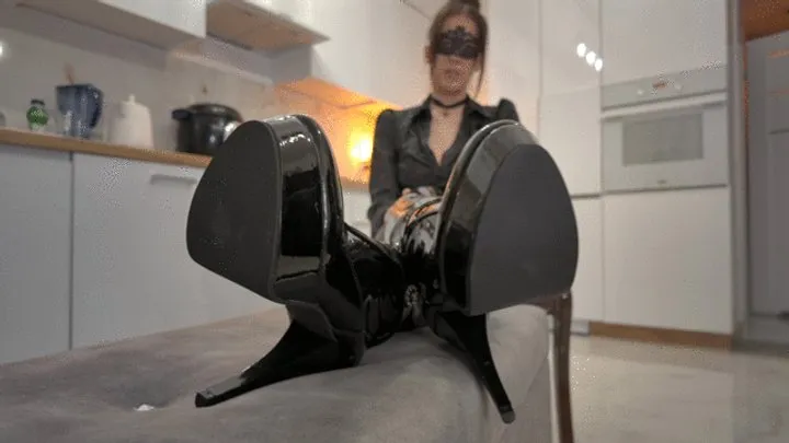 Miriam Wants You To Worship Her Boots - Part 1 - Shiny Black