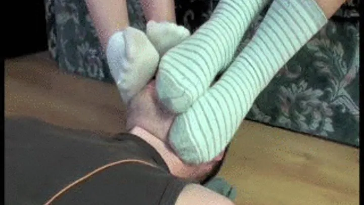 spit - mwsa - SOCKS BARE FEET SPITT HUMILIATION