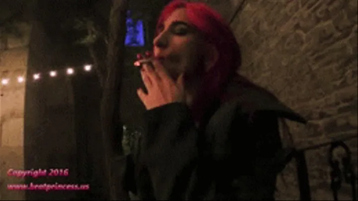 Amadahy - Smokes in Public Park with Human Ashtray (Part 1) (Night)