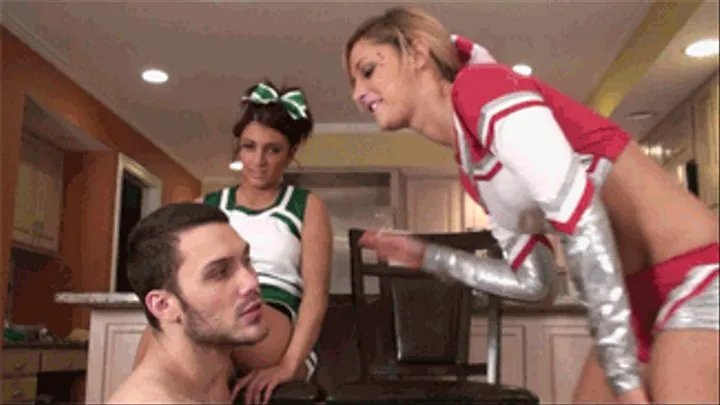 Mia and Victoria - Cheerleaders Humiliate the Mascot (Part 2)