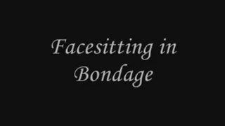 Facesitting in Bondage