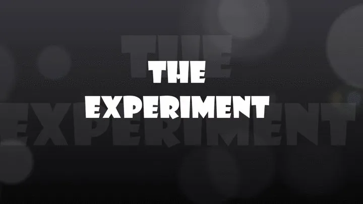 The Experiment (new adhesive)