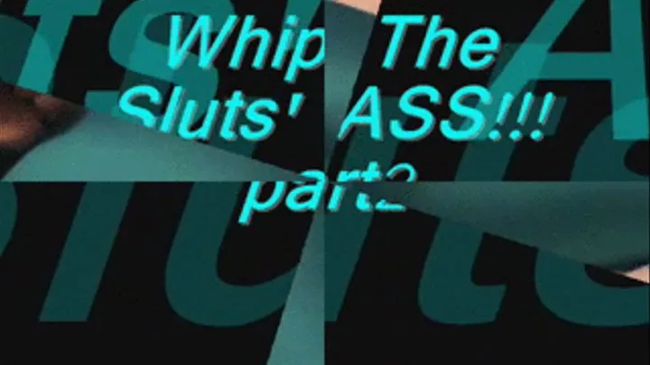 Whip The Sluts' Ass!!! Part2 divx