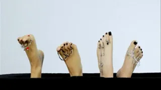 Foot Fetish - Foot Jewellery Models