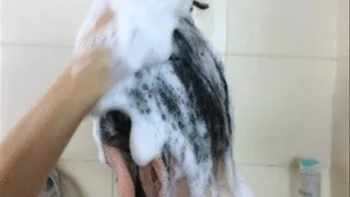 Black Eyes White Foam In Bathtub