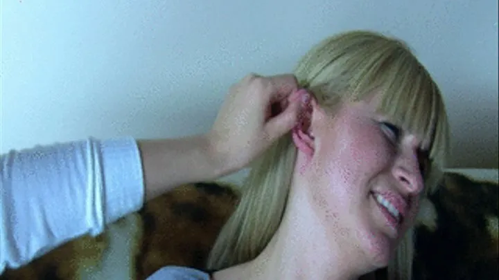 Ear - Weronika Punish Klaudia By Ear Pulling