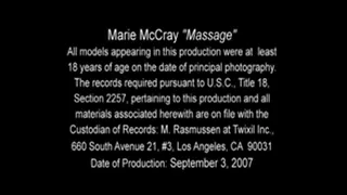Marie McCray Massage Part 1