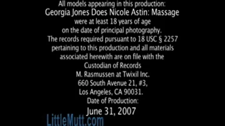 Georgia Jones Does Nicole Aston Part 1