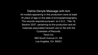 Dahlia Denyle Massage with Ami Full