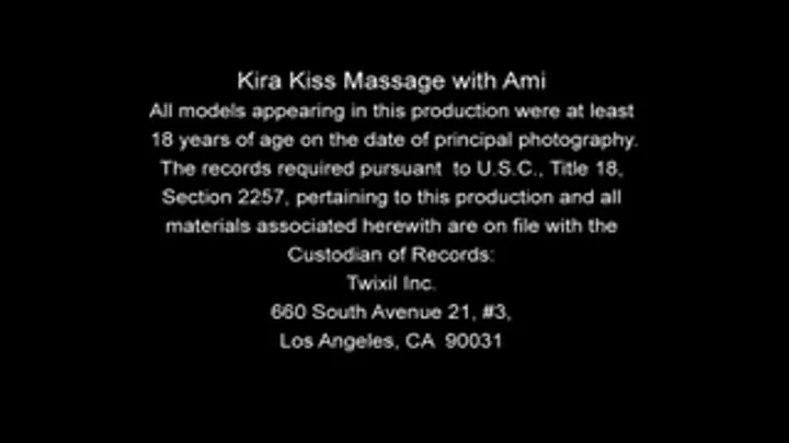 Kira Kiss Massage with Ami Full