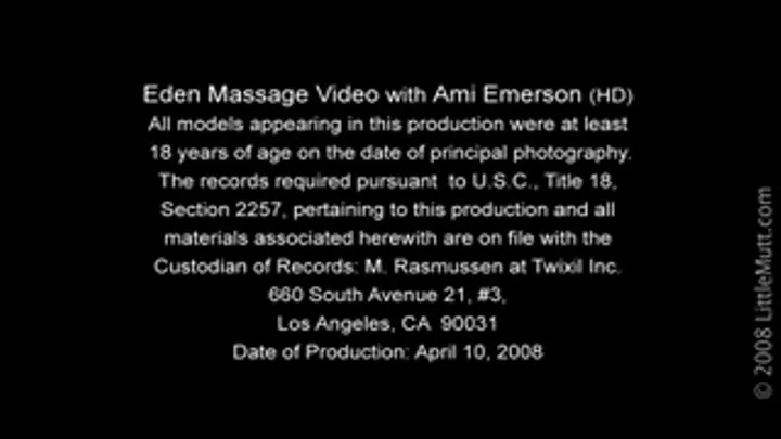 Eden Petty Massage with Ami Full