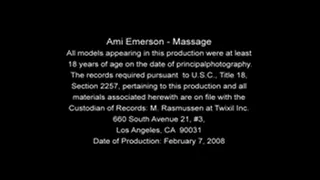 Ami Emerson Massage Full