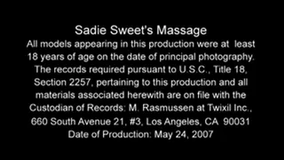 Sadie Sweet Massage Full