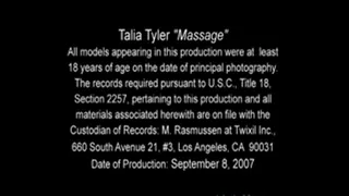 Talia Tyler Massage Part 1