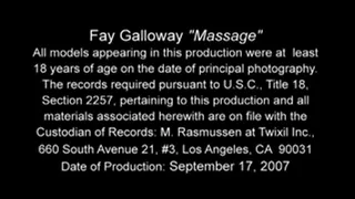 Fay Galloway Massage Full