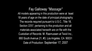 Fay Galloway Massage Part 1