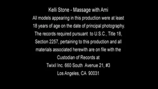 Kelli Stone Massage with Ami Part 1