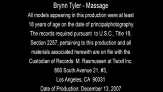 Brynn Tyler Massage Part 1