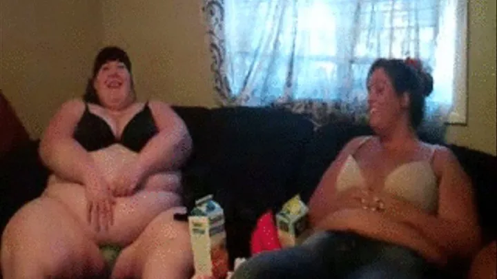 SSBBW Kellie and Tori VS. AFTER!