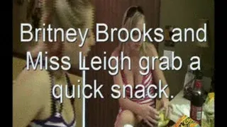 Overeating - Britney and Leigh Eat Subway