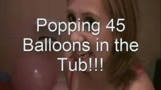 Popping 45 Balloons Full