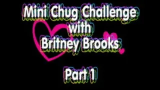 Chugging Liter with Britney