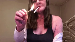 Light my smoke with a stick match