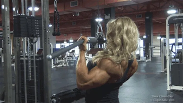 Tina Lat Pulldowns Contest Ready