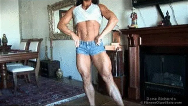 Dana Full Body Posing Jean Short Shorts Hi Res