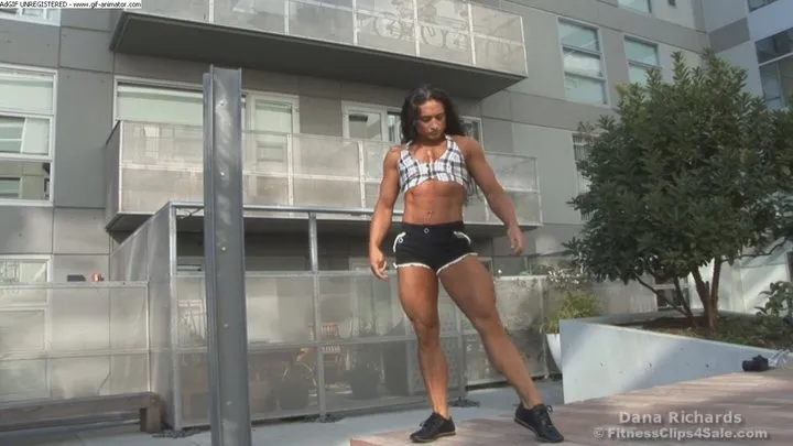 Dana Upper Body Posing Outdoors