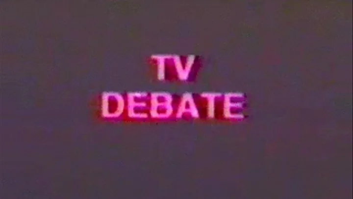 1970's - Fetish - TV Debate