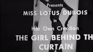 1950's - Stripper & Cheesecake - The Girl Behind The Curtain