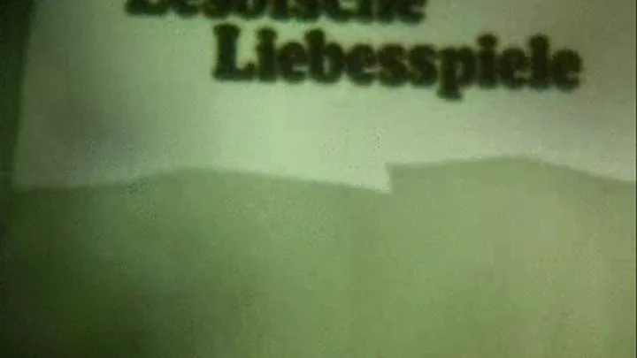 1970's - Lesbian - Lesbische Liebesspiele