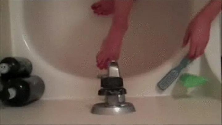 Filthy Foot Bath!