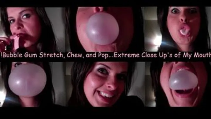 Bubble Gum FUN CLOSE UP...