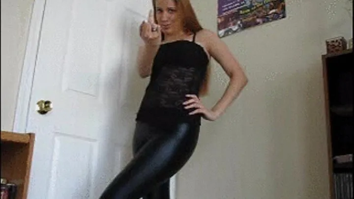 Latex Leggings Make You Weak