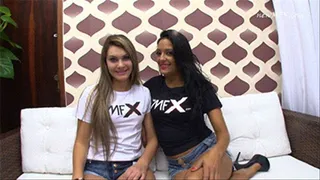 Nayra Mendez and Monaliza hot kisses - Full Version